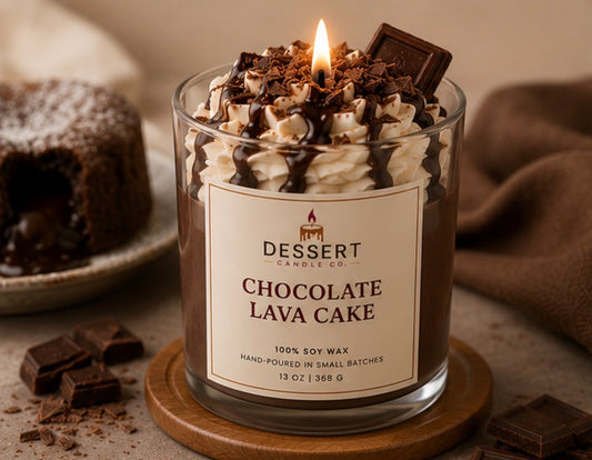 Chocolate Lava Cake — Soy Wax Candle