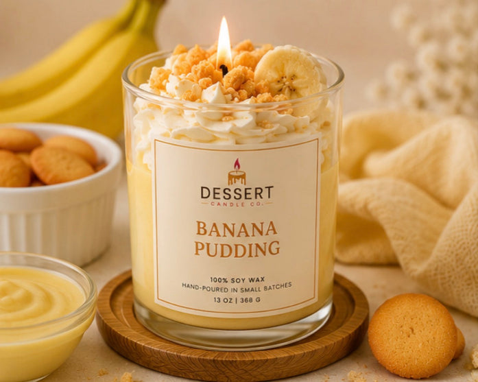 Banana Pudding — Soy Wax Candle