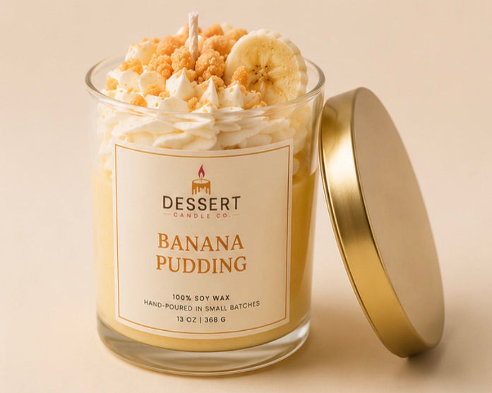 Banana Pudding — Soy Wax Candle