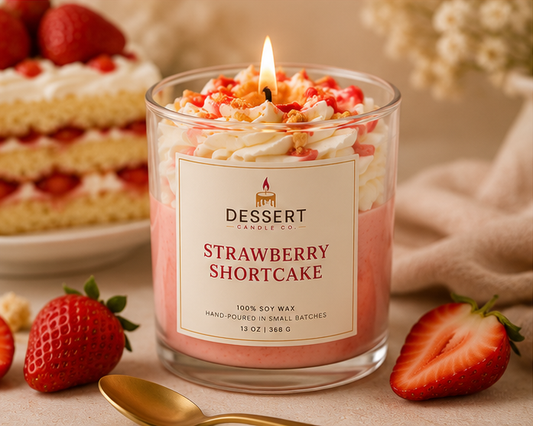 Strawberry Shortcake — Soy Wax Candle