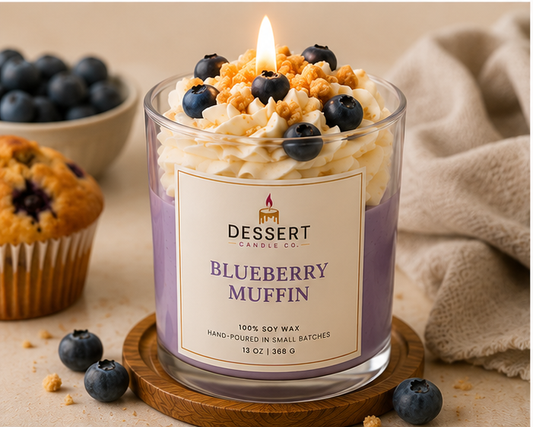 Blueberry Muffin — Soy Wax Candle